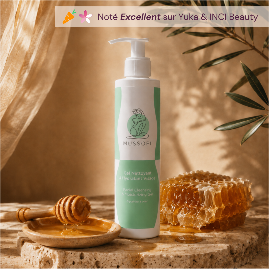 GEL NETTOYANT & HYDRATANT VISAGE