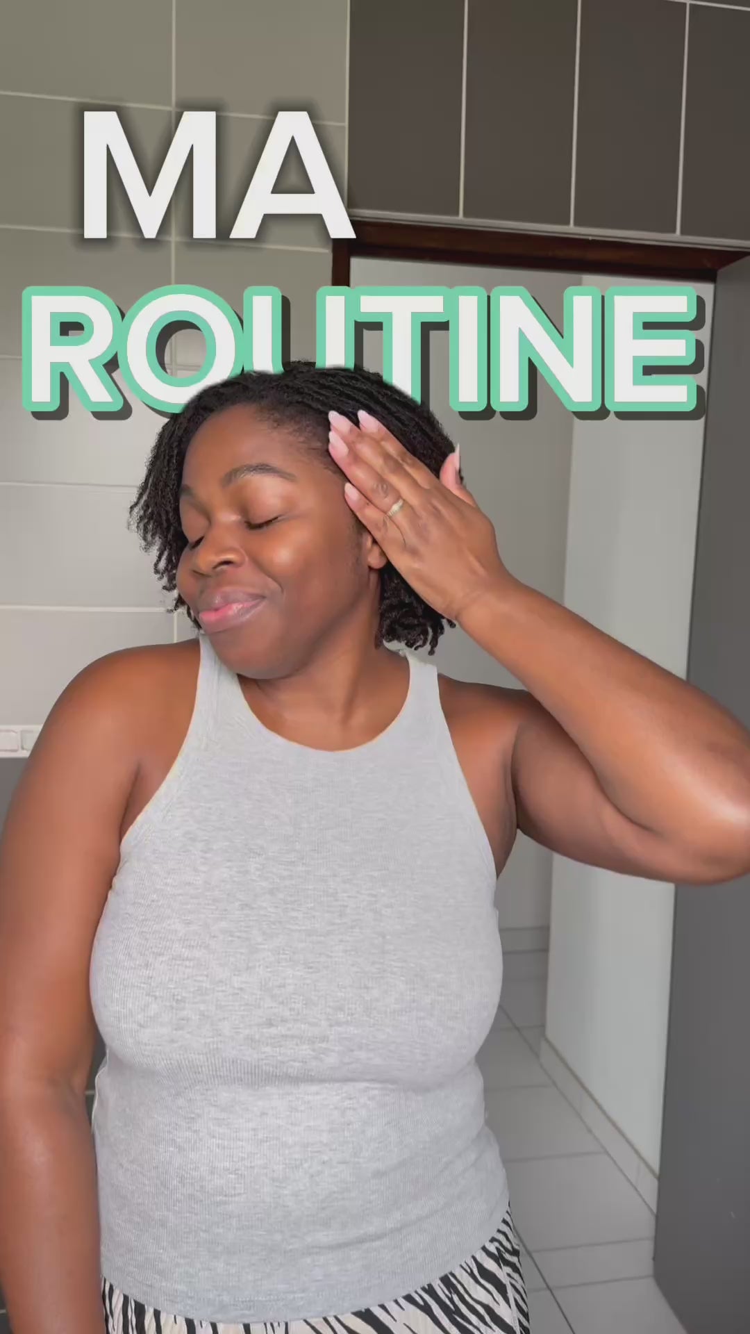Routine quotidienne visage