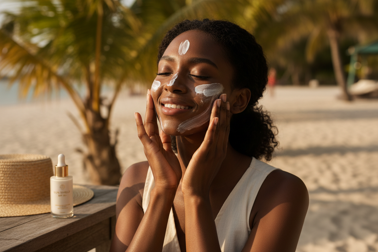 Secrets de Beauté: Choisir la Crème Solaire Idéale pour Peau Noire