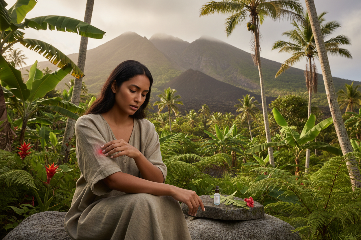 Taches Brunes Peau Noire à La Réunion : Chikungunya, Moustique Tigre et UV Extrêmes — Comprendre et Traiter l'Hyperpigmentation Post-Inflammatoire