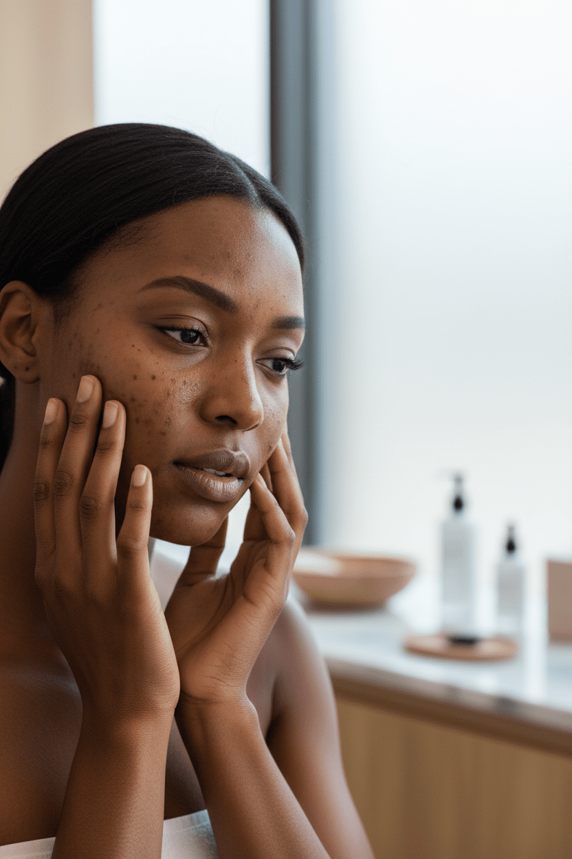Hyperpigmentation et Peaux Noires: Solutions pour Réduire les Taches Brunes - MUSSOFI