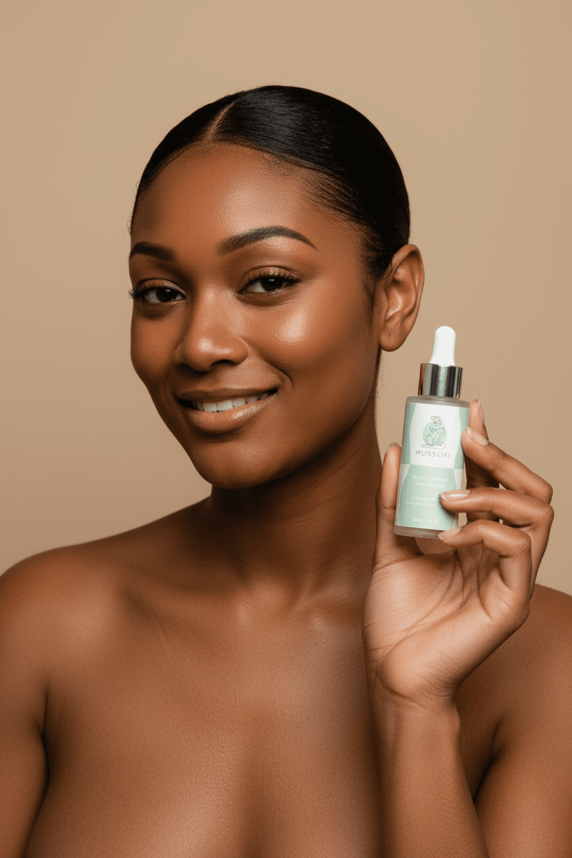 Les Sérums Essential pour un Teint Unifié sur Peau Noire - MUSSOFI