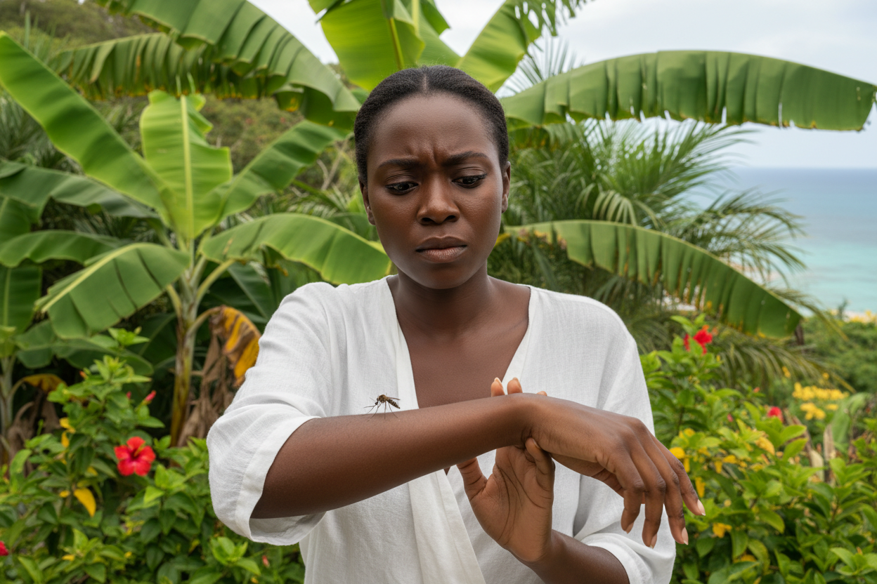 Taches Brunes Liées aux Piqûres de Moustiques en Guadeloupe : Comprendre et Traiter l'Hyperpigmentation Post-Inflammatoire