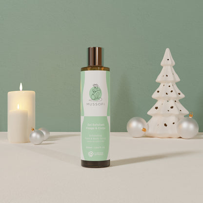 Gel lavant exfoliant visage et corps