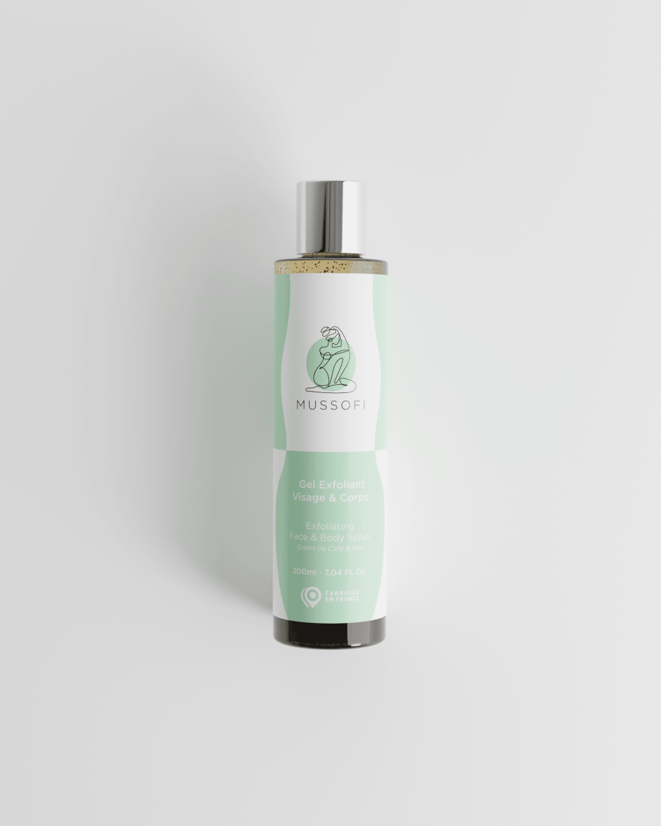 Gel lavant exfoliant visage et corps - MUSSOFI