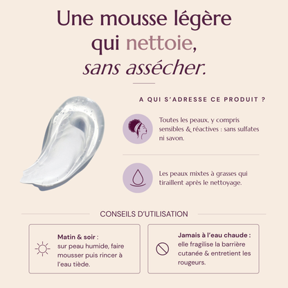 FACIAL CLEANSING &amp; MOISTURIZING GEL